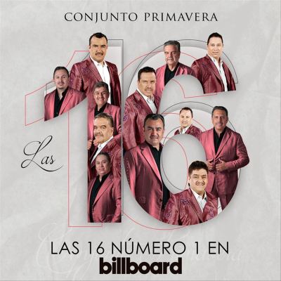 Las 16 Número 1 en Billboard