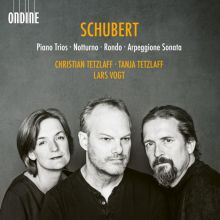 Album cover for Schubert: Piano Trios; Notturno; Rondo; Arpeggione Sonata by Christian Tetzlaff / Tanja Tetzlaff / Lars Vogt