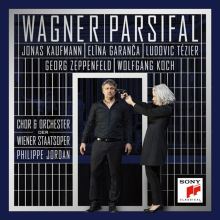 Album cover for Wagner: Parsifal by Jonas Kaufmann / Elīna Garanča / Ludovic Tézier / Philippe Jordan