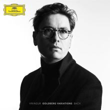 Album cover for Bach: Goldberg Variations by Víkingur Ólafsson