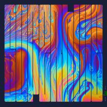 Album cover for SuperBlue: The Iridescent Spree by Kurt Elling