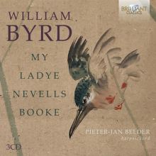 Album cover for William Byrd: My Ladye Nevells Booke by Pieter-Jan Belder