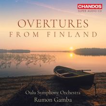 Album cover for Overtures from Finland by Rumon Gamba / Oulu Symphony Orchestra