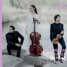 Album cover for Chausson, Ravel: Piano Trios by Trio Metral / Victor Metral / Laure-Hélène Michel / Nathan Mierdl