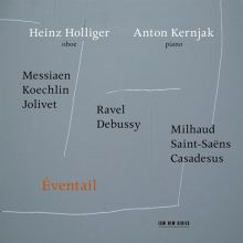 Album cover for Éventail by Heinz Holliger / Anton Kernjak