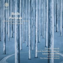 Album cover for Bach: Partitas re-imagined for small orchestra by Thomas Oehler by Trevor Pinnock / Royal Academy of Music Soloists Ensemble