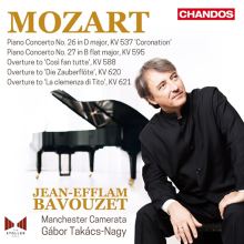 Album cover for Mozart: Piano Concertos, Vol. 8 by Jean-Efflam Bavouzet / Gabor Takács-Nagy / Manchester Camerata