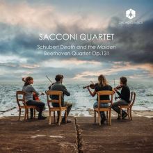 Album cover for Schubert: Death and the Maiden; Beethoven: Quartet Op. 131 by Sacconi Quartet
