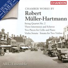 Album cover for Chamber Works by Robert Müller-Hartmann by ARC Ensemble