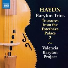 Album cover for Haydn: Baryton Trios - Treasures from the Esterháza Palace, Vol. 2 by Valencia Baryton Project