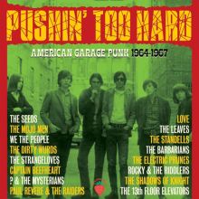 Album cover for Pushin' Too Hard: American Garage Punk 1964-1967 by Various Artists