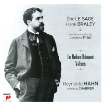 Album cover for Le Ruban Dénoué: Valses by Sandrine Piau / Frank Braley / Eric Le Sage