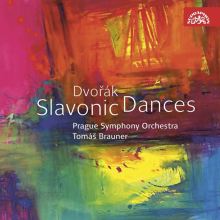Album cover for Dvorák: Slavonic Dances by Tomáš Brauner / Prague Symphony Orchestra