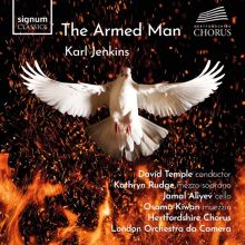 Album cover for Karl Jenkins: The Armed Man by David Temple / Hertfordshire Chorus / Osama Kiwan / London Orchestra da Camera