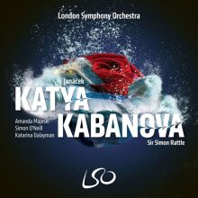 Album cover for Janácek: Katya Kabanova by Amanda Majeski / Simon O'Neill / Simon Rattle / London Symphony Orchestra