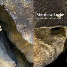 Album cover for Matthew Locke: Consorts Flat and Sharp by Phantasm