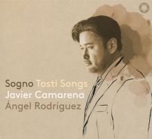Album cover for Sogno: Tosti Songs by Javier Camarena / Angel Rodríguez