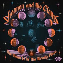 Album cover for The Moon Is in the Wrong Place by Shannon & the Clams