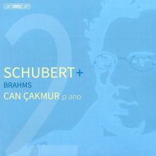 Album cover for Schubert + Brahms by Can Çakmur