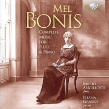 Album cover for Mel Bonis: Complete Music for Flute & Piano by Mario Ancillotti / Eliana Grasso