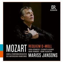 Album cover for Mozart: Requiem D-moll [2017 Recording] by Genia Kühmeier / Elisabeth Kulman / Mariss Jansons