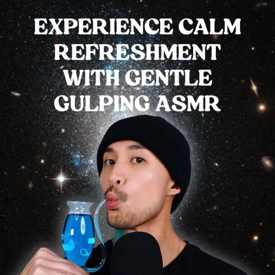 Experience Calm Refreshment with Gentle Gulping ASMR