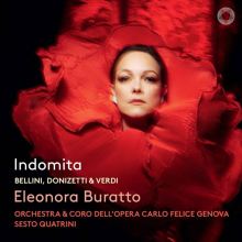 Album cover for Indomita by Eleonora Buratto / Sesto Quatrini / Coro del Teatro Carlo Felice di Genova / Orchestra del Teatro Carlo Felice di Genova