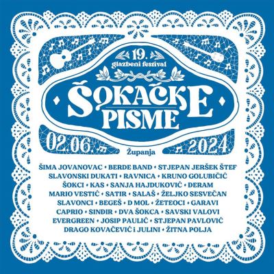 Glazbeni Festival Šokačke Pisme Županja 2024.