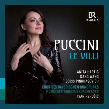 Album cover for Puccini: Le Villi by Anita Hartig / Kang Wang / Ivan Repušić