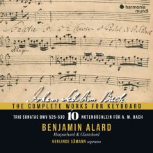Album cover for Bach: The Complete Works for Keyboard, Vol. 10 by Benjamin Alard / Gerlinde Sämann
