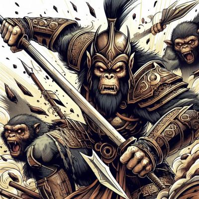 Rise of the Warrior Apes