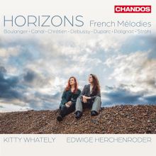 Album cover for Horizons: French Mélodies by Kitty Whately / Edwige Herchenroder