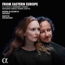 Album cover for From Eastern Europe by Marie-Elisabeth Hecker / Martin Helmchen
