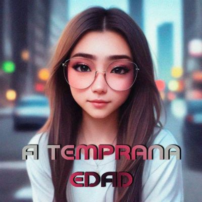 A temprana edad