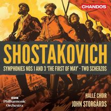 Shostakovich: Symphonies Nos 1 and 3 'The First of May'; Two Scherzos