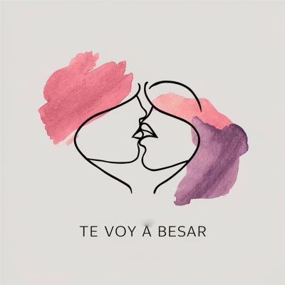 Te voy a besar
