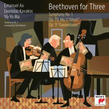 Beethoven for Three: Symphony No. 1; Op. 70, No. 1 "Ghost"; Op. 11 "Gassenhauer"