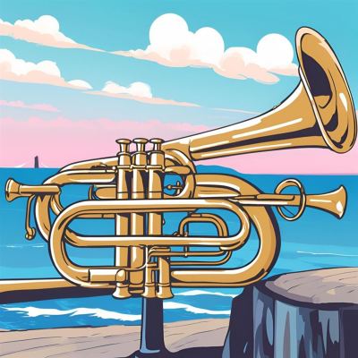 Trumpet by the Ocean