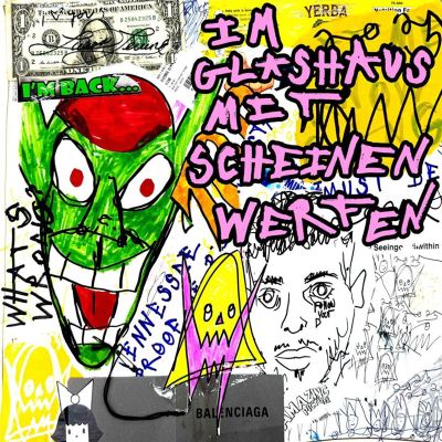 Im Glashaus mit Scheinen Werfen