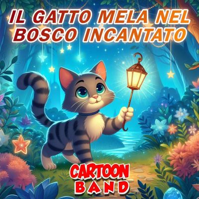 Il Gatto Mela Nel Bosco Incantato