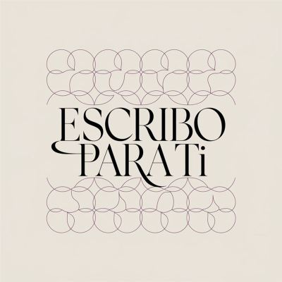 Escribo para ti