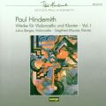 Hindemith: Werke für Violoncello und Klavier, Vol. 1