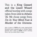 I'm in Your Mind Fuzz/Murder of the Universe [Live in Athens '25]